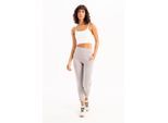 JUSTEVER High Waist Elastic Pocket Relaxed Cut Slimming Jogger Gray Women's Sweatpants - Beat