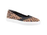 Hush Puppies Dames/dames Tiffany Luipaardprint Suède Schoenen (Bruin)