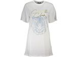 Tijgerkop Geborduurde T-shirt Jurk