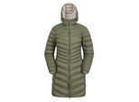 Mountain Warehouse Dames/Dames Florence lange gewatteerde jas (Khaki)