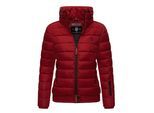 Marikoo dames gewatteerde jas Poisen met hoge kraag & teddyfleece zakken