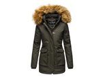 Navahoo Dames Winterjas Schneeengel Princess – Klassiek, Warm & Met Afneembare Kunstbontkraag