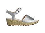 Clarks Kamara Sun Dames Zilveren Wedges