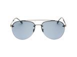 Hugo Boss grijze lens donker ruthenium grijze zonnebril