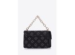 Wittchen Dames denim messenger bag met monogram, little black dress