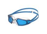 Speedo Unisex zwembril Hydropulse Smoke voor volwassenen (Blauw/zilver)