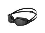 Speedo Unisex zwembril Hydropulse Smoke voor volwassenen (Zwart/Wit/Rook)