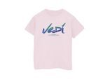 Star Wars Dames/Dames Obi-Wan Kenobi Jedi Geschilderd Font Katoenen Vriendje T-shirt (Baby Roze)