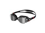 Speedo Heren 2024 2.0 Spiegel Biofuse zwembril (Zwart/Zilver)