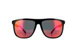 Guess GF0270 01D glanzend zwarte smoke gepolariseerde zonnebril