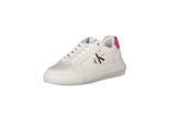 Calvin Klein Witte Leren Dames Sneaker