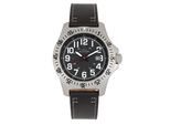 Montre Elevon Aviator avec bracelet en cuir et date
