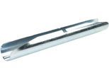 Verbinder LIEDECO, grau (chromfarben), L:12cm, Gardinenstangenhalterungen, Verbinder, für Rohre Ø 16 mm
