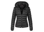 Navahoo Dames Gewatteerde Jas Lulana – Licht, Trendy & Afneembare Capuchon
