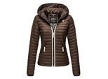 Navahoo Dames Gewatteerde Jas Kimuk Princess – Licht, Modern & Met Capuchon