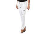 Lange Hose mit schmalem Saum 10DBF0125 woman