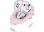 Babywippe BRIGHT STARTS "Minnie Mouse Rosy Skies ™ Comfy Bouncer", Baby, rosa, Kunststoff, Metall, Stoff, Babywippen Babywippe, mit Sound-Effekt