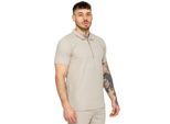 Enzo | Herren Zip Up Polo Shirt