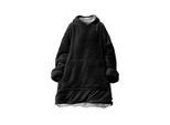 "Pure Black" Knuffeltrui Huggie