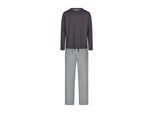 Phil & Co. Berlin Herren Pyjama Flanell Schlafanzug, Pyjama Set, Nachtwäsche