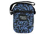 Puma x Mr. Doodle Unisex Zwart Blauwe Draagbare Tas