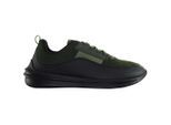 Henleys Silva Heren Kaki/Zwart Hardloopschoenen