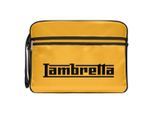 Lambretta Unisex Volwassen Logo Cabin Tas (Zwart/Mosterd)