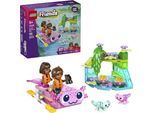 Konstruktionsspielsteine LEGO "Axolotl-Abenteuerboot (42681), LEGO Friends", bunt, Spielbausteine, Kinder, Kunststoff, Konstruktionsspielsteine, Made in Europe