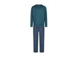 Phil & Co. Berlin Herren Pyjama Flanell Schlafanzug, Pyjama Set, Nachtwäsche