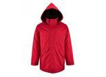 SOLS Unisex Volwassenen Robyn Gewatteerd Jasje (Rood)