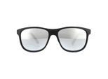 Montana Zonnebril MS48 B Zwart Revo Zilver Mirror