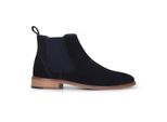London Brogues Chelsea-Stiefeletten zum Hineinschlüpfen aus Wildleder in Marineblau für Herren