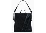 Desigual Zwarte Polyethyleen Dames Rugzak