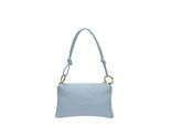 Anna Luchini Turquoise Rundleer Tas