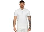 Enzo | Herren Poloshirt mit Reißverschluss