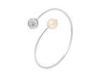 DIADEMA - Armband You & Me - Reines Weiß - Love Jewelry Collection