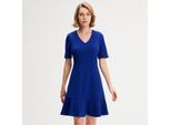 Minimalistische trapeze jerseyjurk