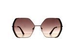 Guess Vierkant Vrouwen Goud Bruin Gradiënt GF0387