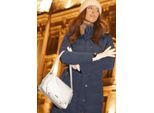 Wittchen Dames schoudertas van eco-leer, wit