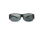 Polaroid Suncovers Semi Rimless Unisexe Black Grey Polarise Lunettes de soleil