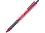 STABILO® Kugelschreiber pointball NatureCOLORS Wildflower, Strichstärke 0,5 mm, Schreibfarbe blau, Schaftfarbe rot, nachfüllbar, 1 Stück