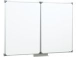 MAUL Whiteboard Klapptafel, 2 Flügel, 1200 x 1000 mm