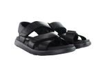 Clarks UnWilmore Band Schwarze Herren-Sandalen