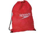 Speedo Natte Kit Mesh Tekenkoord Zak (Rood)