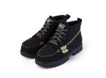 Kicker hi x Lucy Damen schwarze Stiefel