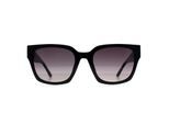Guess GF6193 01B glÃ¤nzende schwarz-graue Sonnenbrille mit Farbverlauf