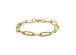 Luxenter Armband mit 18 Karat Gelbgold-Finish – Emga