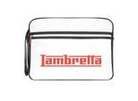 Lambretta Unisex Volwassen Logo Cabin Bag (Zwart/Wit)