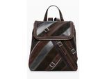 Desigual Marrone Polyurethaan Dames Rugzak