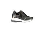 Laura Biagiotti Zwarte Polyurethaan Dames Sneakers